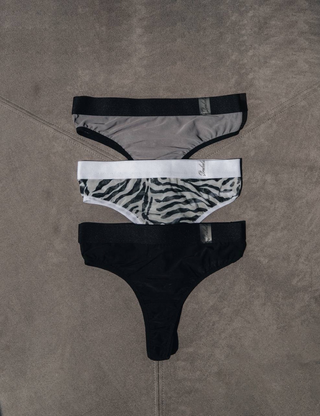 Бокс трусиків сітка 3 шт — GROHOLSKA, фото 4